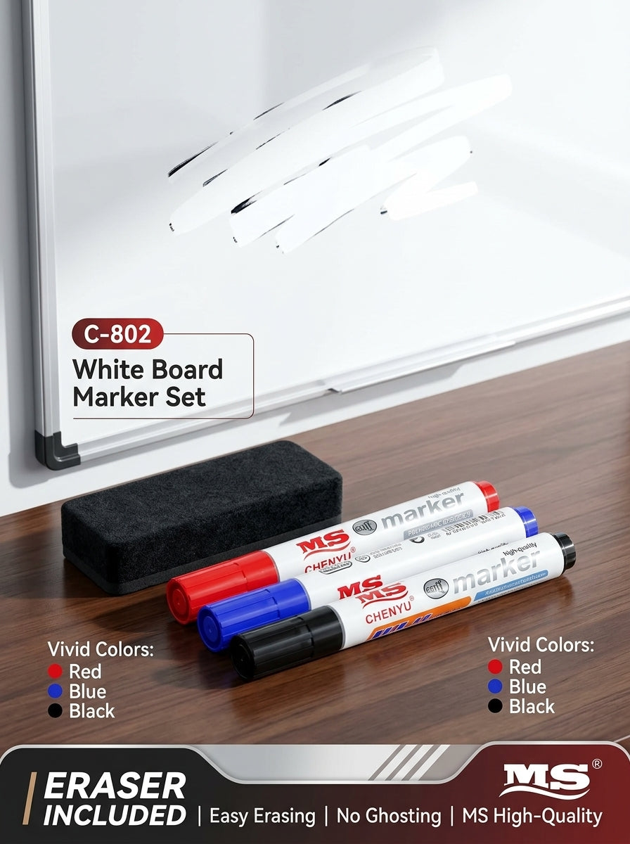 White board marker set